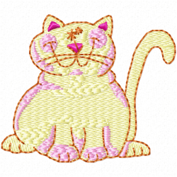 Cats Embroidery Design 4 Cats Embroidery Design 4